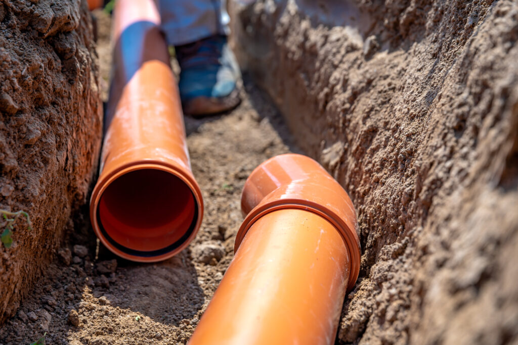Drainage pipe installation and repair in Kent